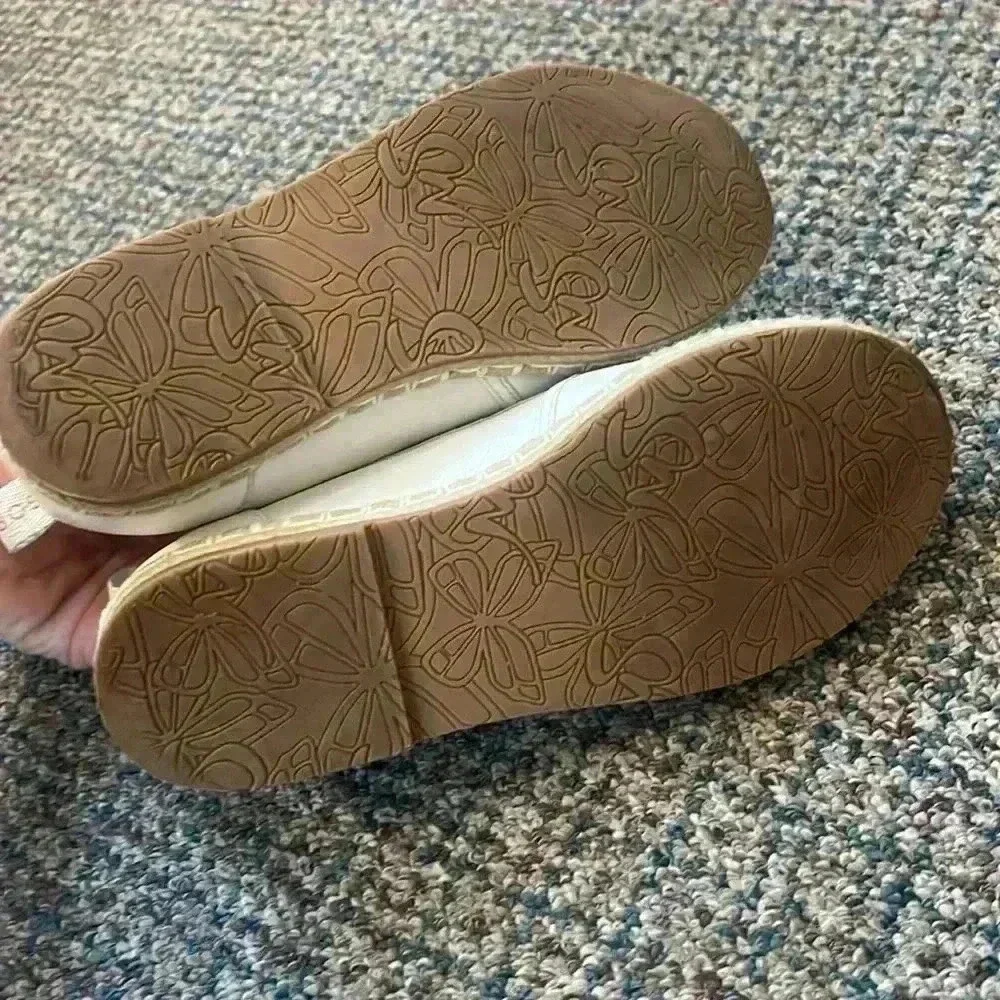 NWT SOPHIA WEBSTER MINI Girls Butterfly Espadrille Flat 32 EU / 1 US